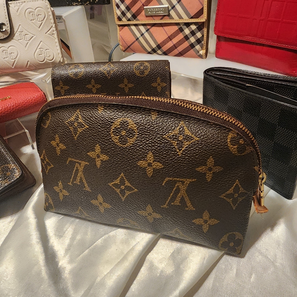 Louis Vuitton Monogram Brown Cosmetics Pouch